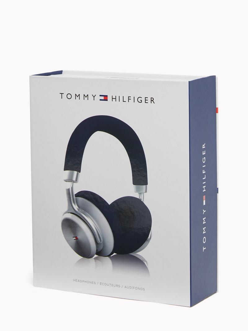 Technology Tommy Hilfiger Classic Flag Headphones Hombre Azul Marino Plateadas | CL_M31778