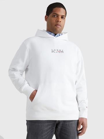 Hoodies Tommy Hilfiger Big and tall logo Hombre Blancas | CL_M31432