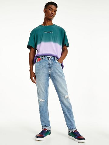 Jeans Tommy Hilfiger Slim Fit Light Wash Hombre Azules | CL_M31382